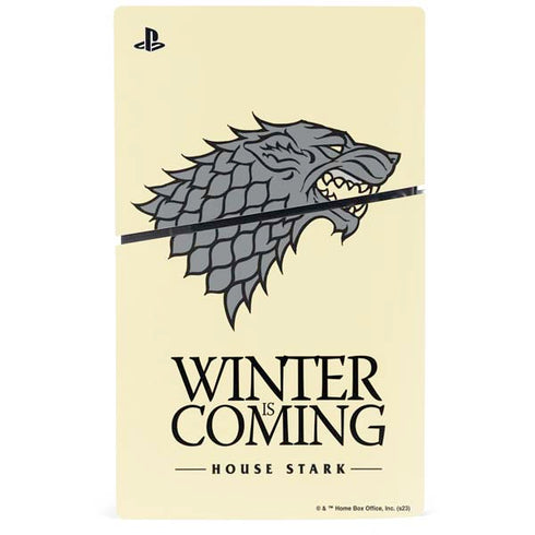 Game of Thrones: House Stark Sigil PS5 Slim Disk Bundle Skin