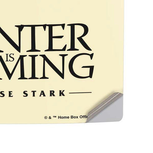 Game of Thrones: House Stark Sigil PS5 Slim Disk Console Skin