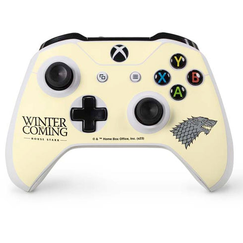 Game of Thrones: House Stark Sigil Xbox One S Console and Controller Bundle Skin