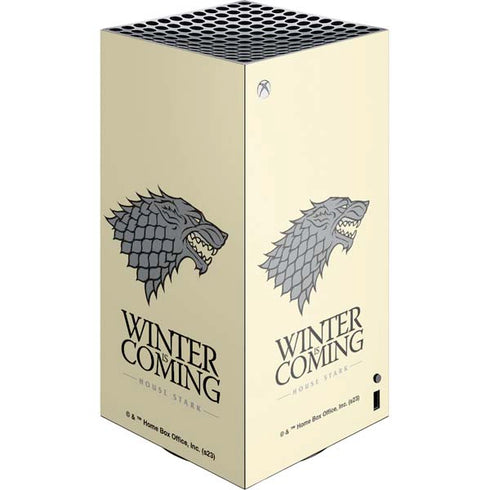 Game of Thrones: House Stark Sigil XBox Series X Digital Edition Console Skin