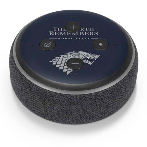 Game of Thrones: House Stark The North Remembers Amazon Echo Dot Skin