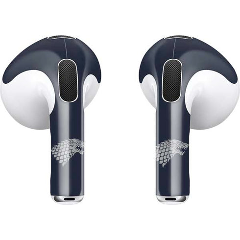 Game of Thrones: House Stark The North Remembers Apple AirPods (3rd Gen 2021) Skin