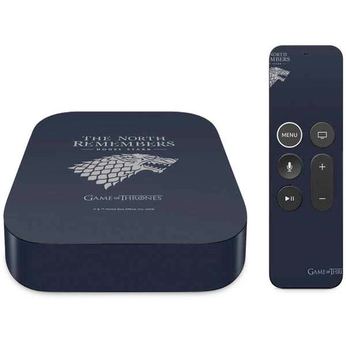 Game of Thrones: House Stark The North Remembers Apple TV Skin