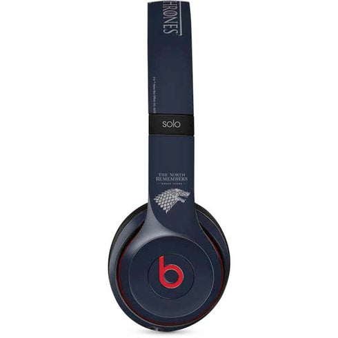 Game of Thrones: House Stark The North Remembers Beats Solo 2 Wireless Skin