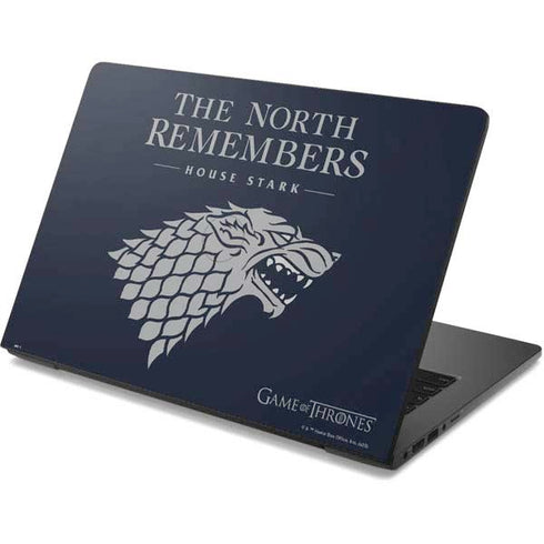 Game of Thrones: House Stark The North Remembers Dell Chromebook Skin