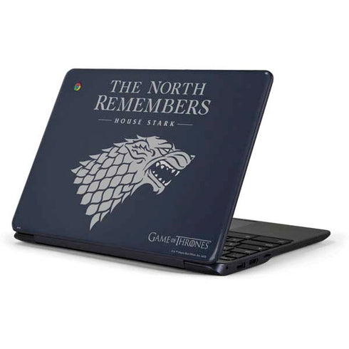 Game of Thrones: House Stark The North Remembers Samsung Chromebook Skin
