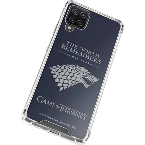 Game of Thrones: House Stark The North Remembers Galaxy A12 Clear Case