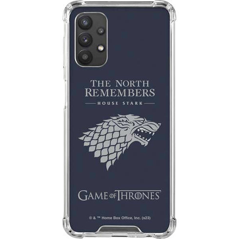 Game of Thrones: House Stark The North Remembers Galaxy A32 5G Clear Case