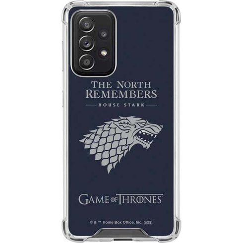 Game of Thrones: House Stark The North Remembers Galaxy A52 5G Clear Case