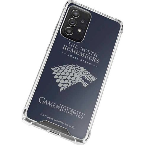 Game of Thrones: House Stark The North Remembers Galaxy A52 5G Clear Case