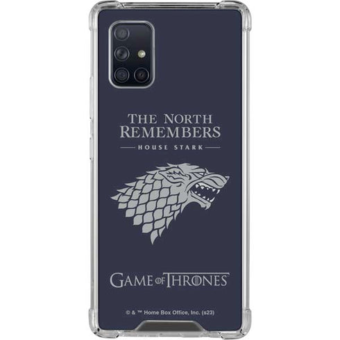Game of Thrones: House Stark The North Remembers Galaxy A71 5G Clear Case