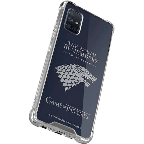 Game of Thrones: House Stark The North Remembers Galaxy A71 5G Clear Case