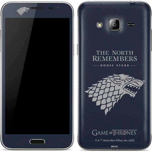 Game of Thrones: House Stark The North Remembers Galaxy J3 Skin