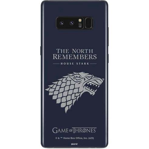 Game of Thrones: House Stark The North Remembers Galaxy Note 8 Skin