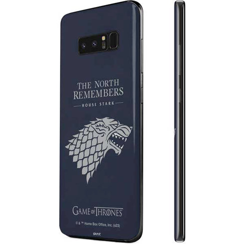 Game of Thrones: House Stark The North Remembers Galaxy Note 8 Skin