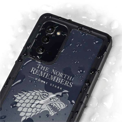 Game of Thrones: House Stark The North Remembers Galaxy Note20 5G Waterproof Case