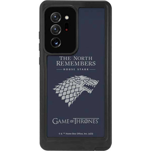 Game of Thrones: House Stark The North Remembers Galaxy Note20 Ultra 5G Waterproof Case
