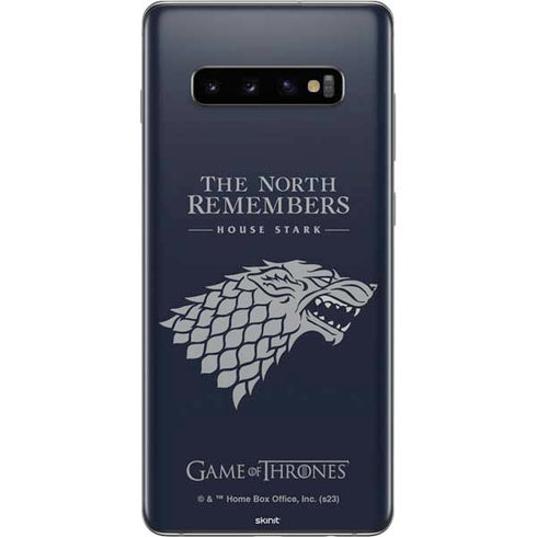 Game of Thrones: House Stark The North Remembers Galaxy S10 Plus Skin