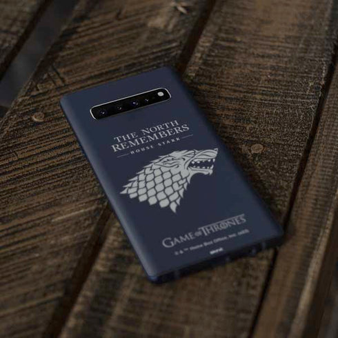 Game of Thrones: House Stark The North Remembers Galaxy S10 Plus Skin