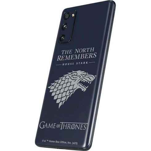 Game of Thrones: House Stark The North Remembers Galaxy S20 Fan Edition Skin