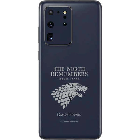 Game of Thrones: House Stark The North Remembers Galaxy S20 Ultra 5G Skin