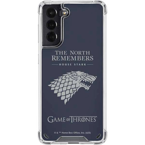 Game of Thrones: House Stark The North Remembers Galaxy S21 5G Clear Case
