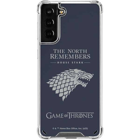 Game of Thrones: House Stark The North Remembers Galaxy S21 Plus 5G Clear Case
