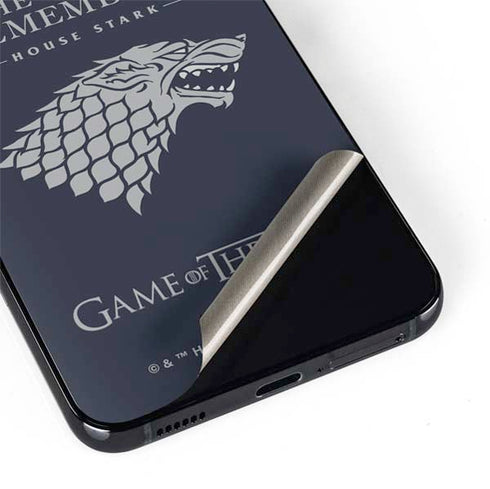 Game of Thrones: House Stark The North Remembers Galaxy S22 Plus Skin