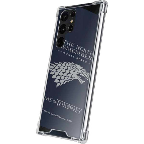 Game of Thrones: House Stark The North Remembers Galaxy S22 Ultra Clear Case