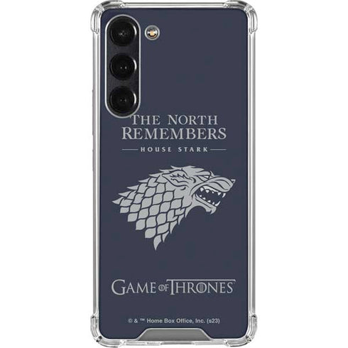 Game of Thrones: House Stark The North Remembers Galaxy S23 FE Clear Case