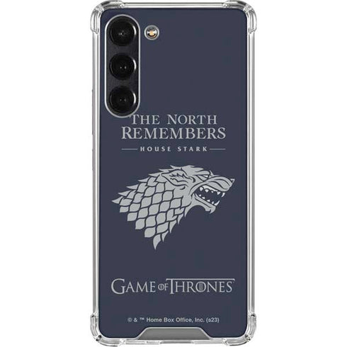 Game of Thrones: House Stark The North Remembers Galaxy S23 Plus Clear Case