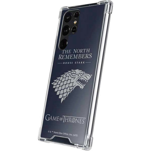 Game of Thrones: House Stark The North Remembers Galaxy S23 Ultra Clear Case