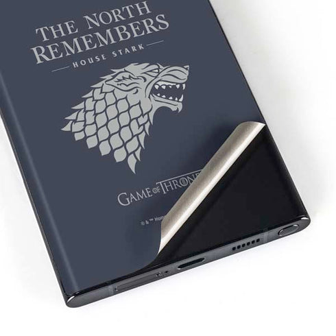 Game of Thrones: House Stark The North Remembers Galaxy S23 Ultra Skin