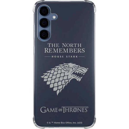 Game of Thrones: House Stark The North Remembers Galaxy S24 Clear Case