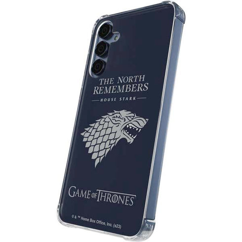 Game of Thrones: House Stark The North Remembers Galaxy S24 Clear Case