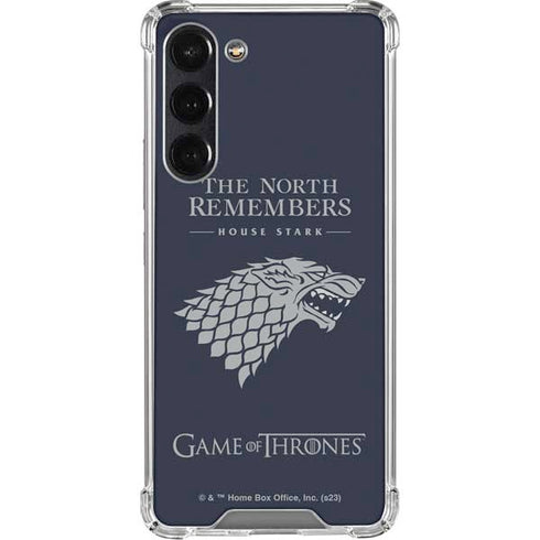Game of Thrones: House Stark The North Remembers Galaxy S24 FE Clear Case