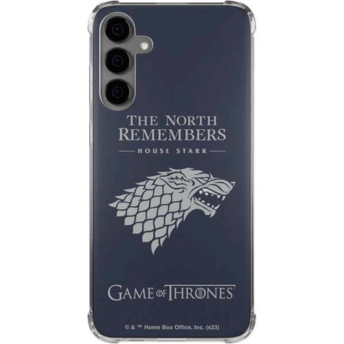 Game of Thrones: House Stark The North Remembers Galaxy S24 Plus Clear Case