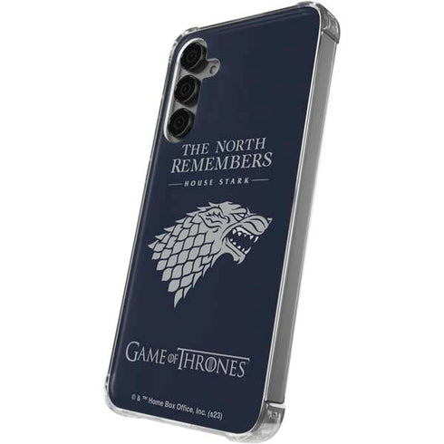 Game of Thrones: House Stark The North Remembers Galaxy S24 Plus Clear Case