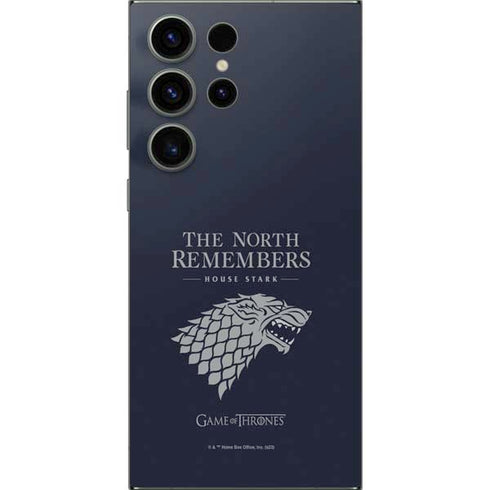 Game of Thrones: House Stark The North Remembers Galaxy S24 Ultra Skin