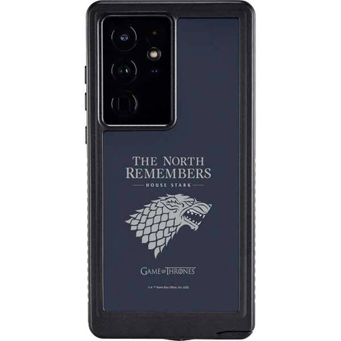 Game of Thrones: House Stark The North Remembers Galaxy S24 Ultra Waterproof Case