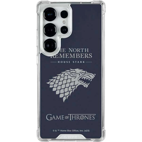Game of Thrones: House Stark The North Remembers Galaxy S25 Ultra Clear Case