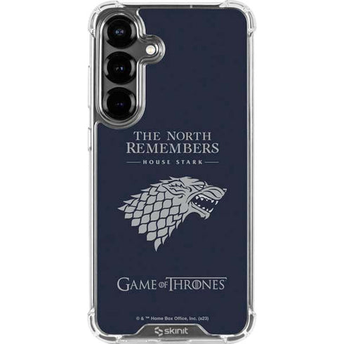 Game of Thrones: House Stark The North Remembers Galaxy S26 Plus Clear Case