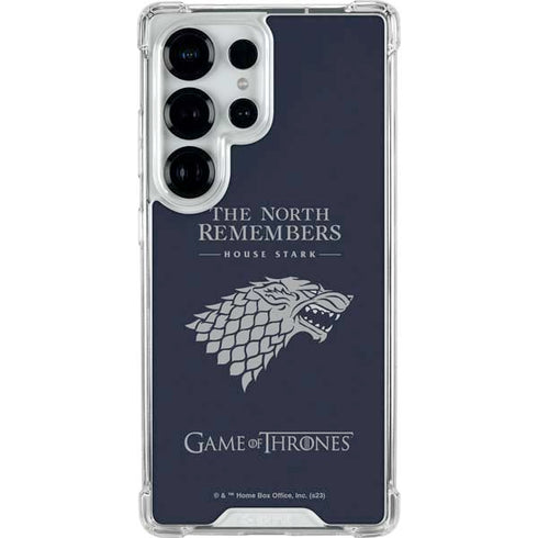 Game of Thrones: House Stark The North Remembers Galaxy S26 Ultra Clear Case