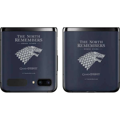 Game of Thrones: House Stark The North Remembers Galaxy Z Flip Skin