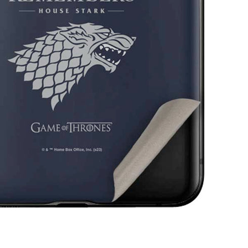 Game of Thrones: House Stark The North Remembers Galaxy Z Flip Skin