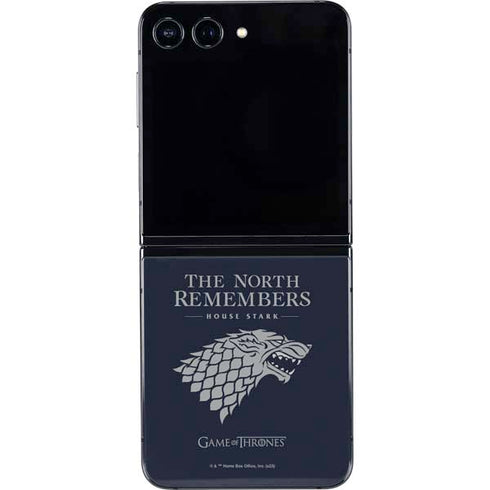 Game of Thrones: House Stark The North Remembers Galaxy Z Flip5 5G Skin