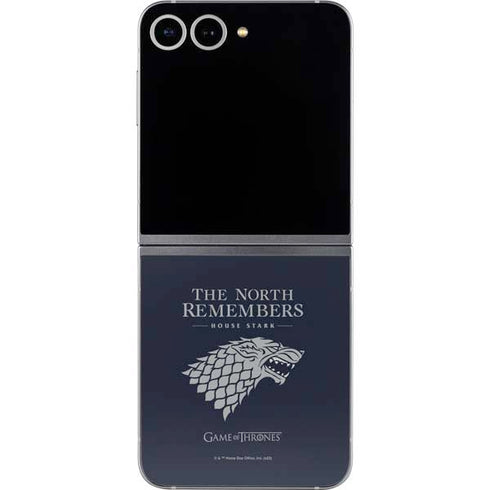 Game of Thrones: House Stark The North Remembers Galaxy Z Flip6 Skin