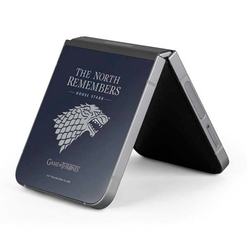 Game of Thrones: House Stark The North Remembers Galaxy Z Flip6 Skin