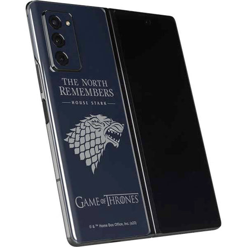 Game of Thrones: House Stark The North Remembers Galaxy Z Fold2 5G Skin