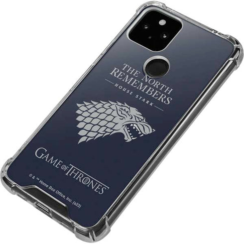 Game of Thrones: House Stark The North Remembers Google Pixel 5 Clear Case